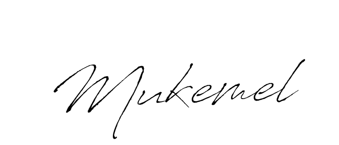 Create a beautiful signature design for name Mukemel. With this signature (Antro_Vectra) fonts, you can make a handwritten signature for free. Mukemel signature style 6 images and pictures png