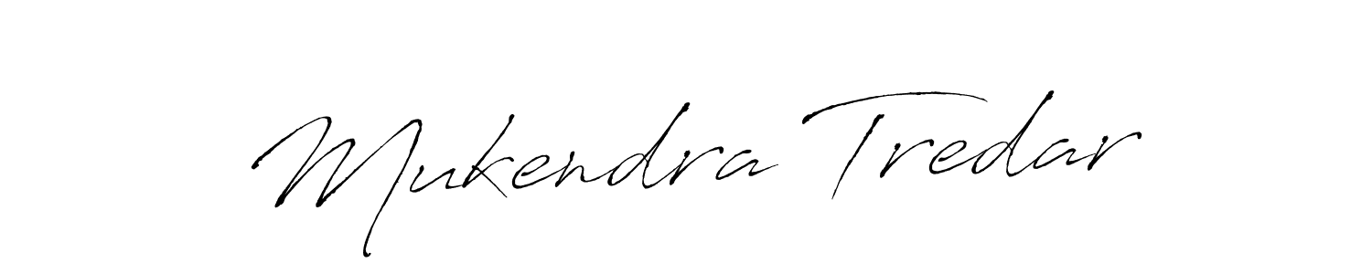 Create a beautiful signature design for name Mukendra Tredar. With this signature (Antro_Vectra) fonts, you can make a handwritten signature for free. Mukendra Tredar signature style 6 images and pictures png