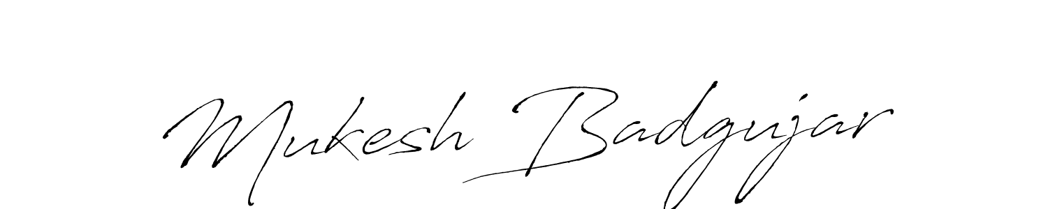 This is the best signature style for the Mukesh Badgujar name. Also you like these signature font (Antro_Vectra). Mix name signature. Mukesh Badgujar signature style 6 images and pictures png