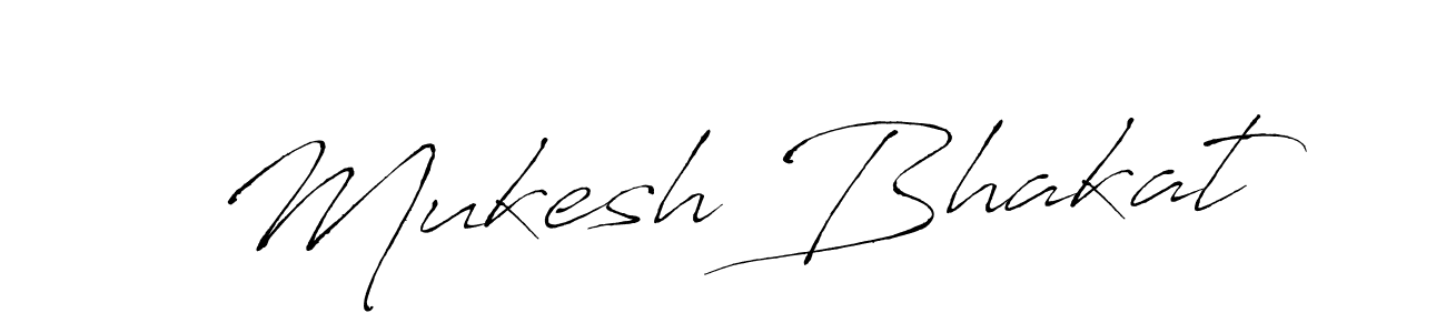 How to make Mukesh Bhakat signature? Antro_Vectra is a professional autograph style. Create handwritten signature for Mukesh Bhakat name. Mukesh Bhakat signature style 6 images and pictures png