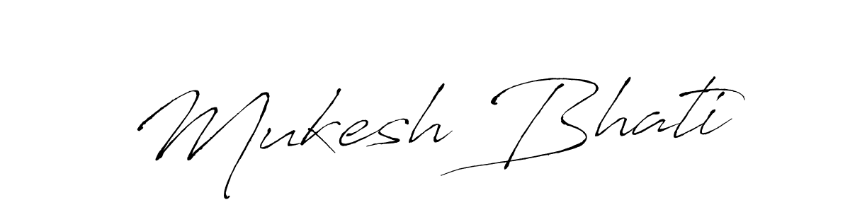 It looks lik you need a new signature style for name Mukesh Bhati. Design unique handwritten (Antro_Vectra) signature with our free signature maker in just a few clicks. Mukesh Bhati signature style 6 images and pictures png