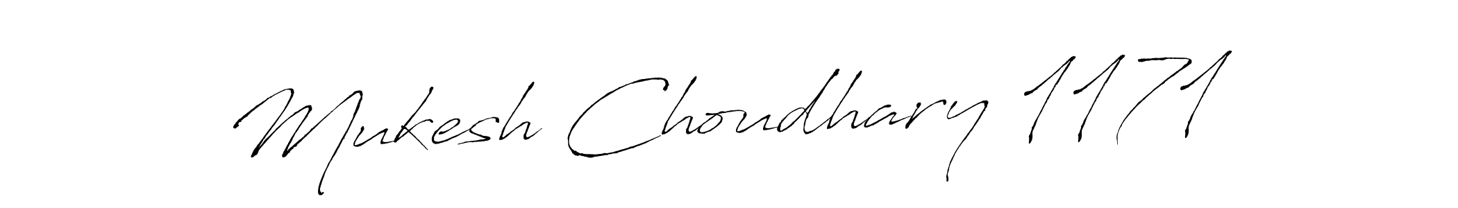 Create a beautiful signature design for name Mukesh Choudhary 1171. With this signature (Antro_Vectra) fonts, you can make a handwritten signature for free. Mukesh Choudhary 1171 signature style 6 images and pictures png