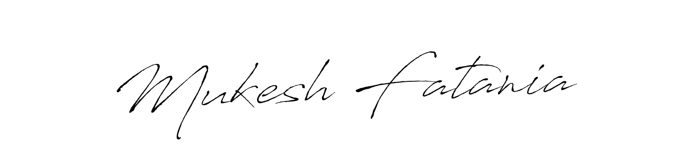 Antro_Vectra is a professional signature style that is perfect for those who want to add a touch of class to their signature. It is also a great choice for those who want to make their signature more unique. Get Mukesh Fatania name to fancy signature for free. Mukesh Fatania signature style 6 images and pictures png