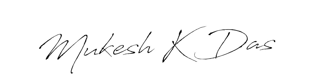 The best way (Antro_Vectra) to make a short signature is to pick only two or three words in your name. The name Mukesh K Das include a total of six letters. For converting this name. Mukesh K Das signature style 6 images and pictures png