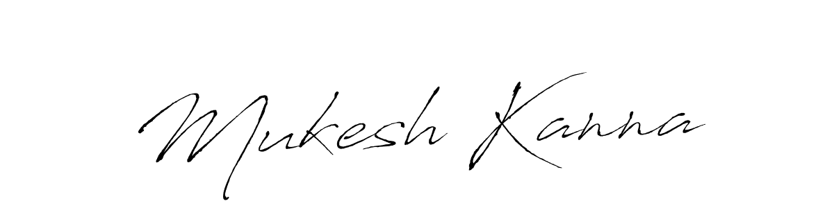 You should practise on your own different ways (Antro_Vectra) to write your name (Mukesh Kanna) in signature. don't let someone else do it for you. Mukesh Kanna signature style 6 images and pictures png