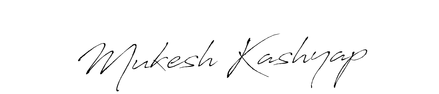 Use a signature maker to create a handwritten signature online. With this signature software, you can design (Antro_Vectra) your own signature for name Mukesh Kashyap. Mukesh Kashyap signature style 6 images and pictures png