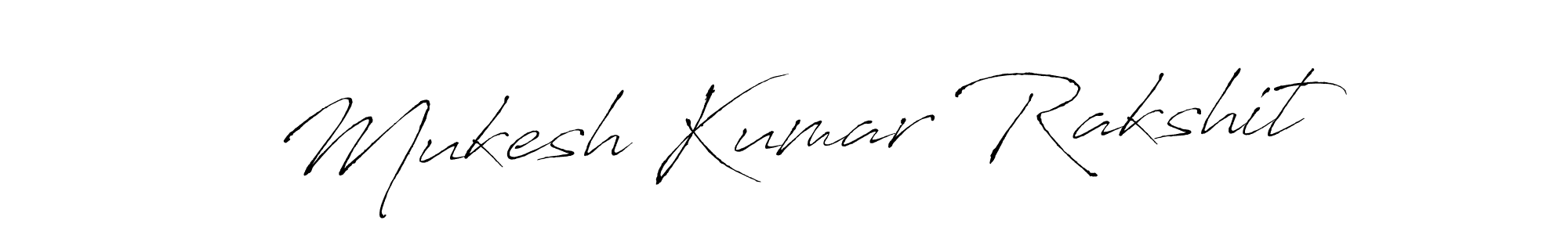 Mukesh Kumar Rakshit stylish signature style. Best Handwritten Sign (Antro_Vectra) for my name. Handwritten Signature Collection Ideas for my name Mukesh Kumar Rakshit. Mukesh Kumar Rakshit signature style 6 images and pictures png