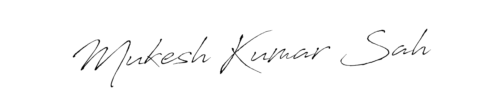 Make a beautiful signature design for name Mukesh Kumar Sah. Use this online signature maker to create a handwritten signature for free. Mukesh Kumar Sah signature style 6 images and pictures png