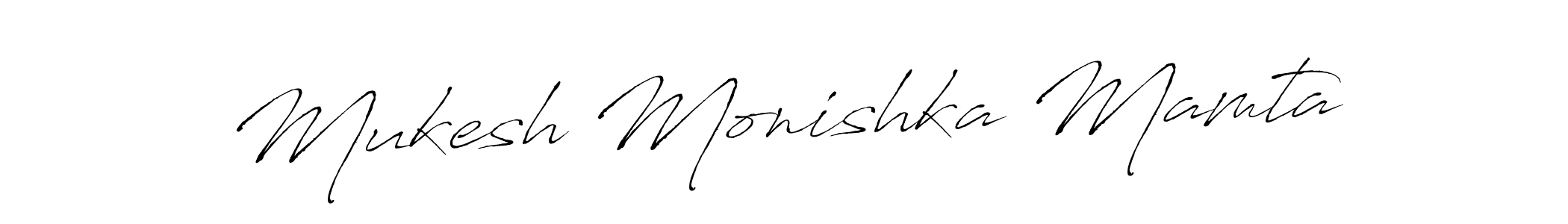 Make a beautiful signature design for name Mukesh Monishka Mamta. Use this online signature maker to create a handwritten signature for free. Mukesh Monishka Mamta signature style 6 images and pictures png