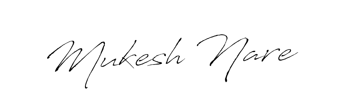 You can use this online signature creator to create a handwritten signature for the name Mukesh Nare. This is the best online autograph maker. Mukesh Nare signature style 6 images and pictures png