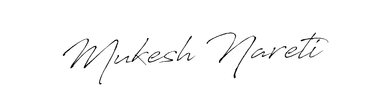 It looks lik you need a new signature style for name Mukesh Nareti. Design unique handwritten (Antro_Vectra) signature with our free signature maker in just a few clicks. Mukesh Nareti signature style 6 images and pictures png