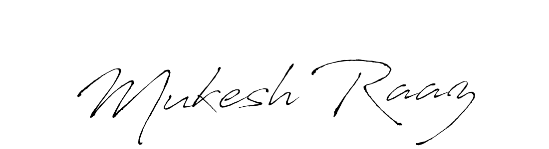 Antro_Vectra is a professional signature style that is perfect for those who want to add a touch of class to their signature. It is also a great choice for those who want to make their signature more unique. Get Mukesh Raaz name to fancy signature for free. Mukesh Raaz signature style 6 images and pictures png