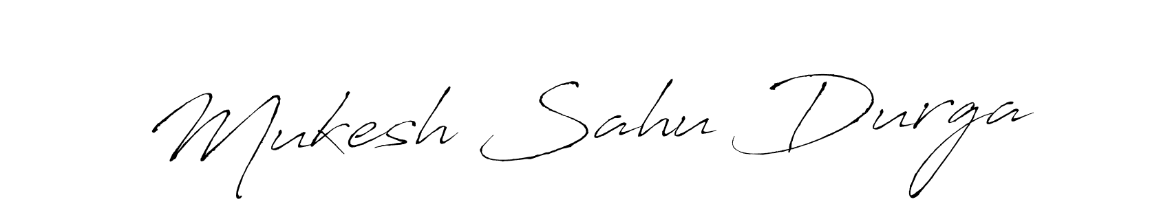 Also You can easily find your signature by using the search form. We will create Mukesh Sahu Durga name handwritten signature images for you free of cost using Antro_Vectra sign style. Mukesh Sahu Durga signature style 6 images and pictures png