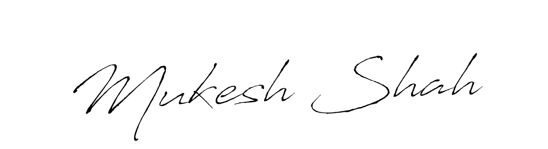 How to make Mukesh Shah signature? Antro_Vectra is a professional autograph style. Create handwritten signature for Mukesh Shah name. Mukesh Shah signature style 6 images and pictures png