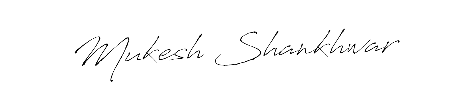 It looks lik you need a new signature style for name Mukesh Shankhwar. Design unique handwritten (Antro_Vectra) signature with our free signature maker in just a few clicks. Mukesh Shankhwar signature style 6 images and pictures png