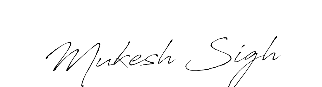 How to make Mukesh Sigh signature? Antro_Vectra is a professional autograph style. Create handwritten signature for Mukesh Sigh name. Mukesh Sigh signature style 6 images and pictures png