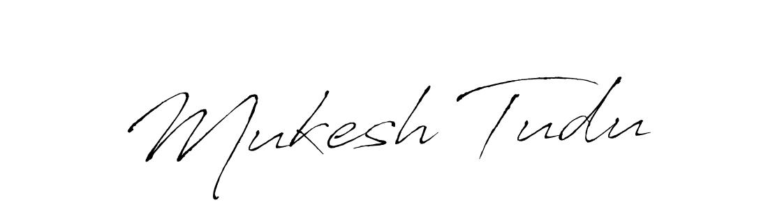 Also we have Mukesh Tudu name is the best signature style. Create professional handwritten signature collection using Antro_Vectra autograph style. Mukesh Tudu signature style 6 images and pictures png