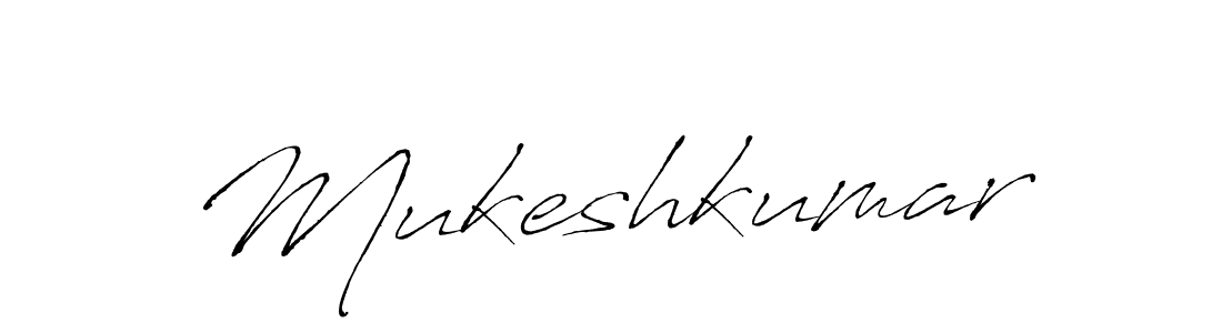Design your own signature with our free online signature maker. With this signature software, you can create a handwritten (Antro_Vectra) signature for name Mukeshkumar. Mukeshkumar signature style 6 images and pictures png