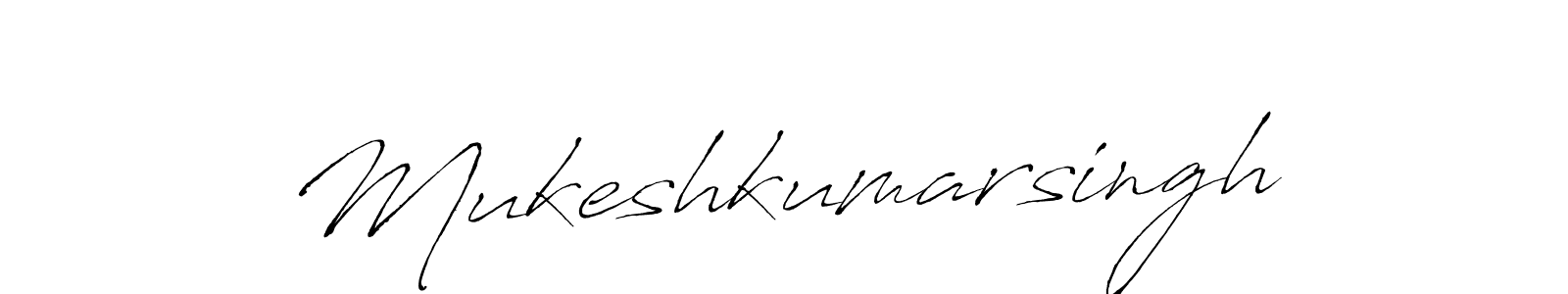 The best way (Antro_Vectra) to make a short signature is to pick only two or three words in your name. The name Mukeshkumarsingh include a total of six letters. For converting this name. Mukeshkumarsingh signature style 6 images and pictures png