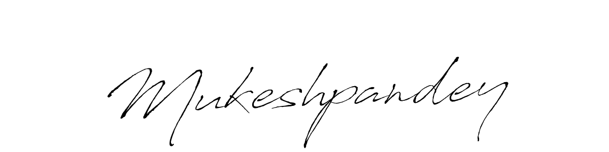 How to make Mukeshpandey signature? Antro_Vectra is a professional autograph style. Create handwritten signature for Mukeshpandey name. Mukeshpandey signature style 6 images and pictures png
