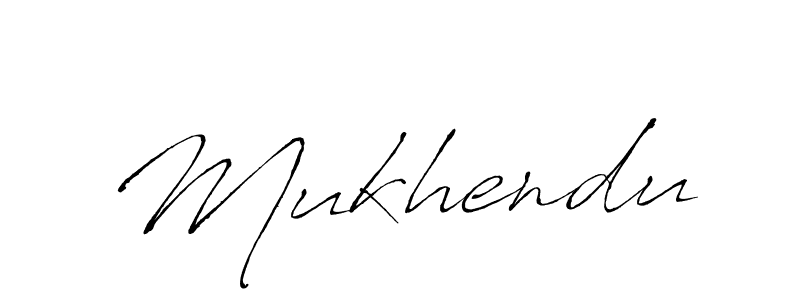 Use a signature maker to create a handwritten signature online. With this signature software, you can design (Antro_Vectra) your own signature for name Mukhendu. Mukhendu signature style 6 images and pictures png