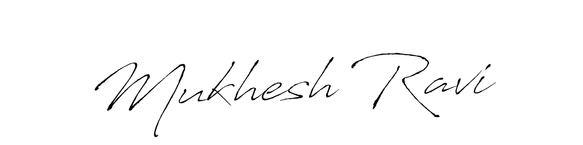 It looks lik you need a new signature style for name Mukhesh Ravi. Design unique handwritten (Antro_Vectra) signature with our free signature maker in just a few clicks. Mukhesh Ravi signature style 6 images and pictures png