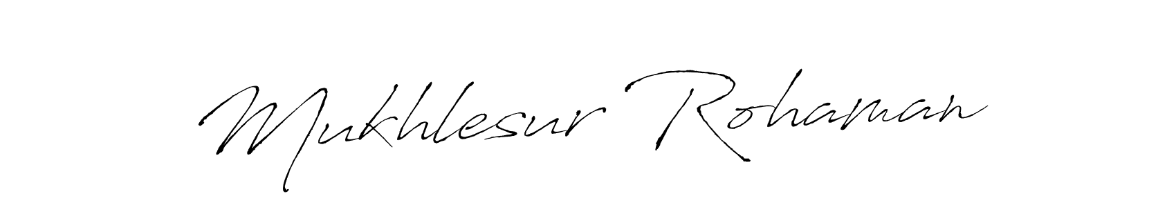See photos of Mukhlesur Rohaman official signature by Spectra . Check more albums & portfolios. Read reviews & check more about Antro_Vectra font. Mukhlesur Rohaman signature style 6 images and pictures png