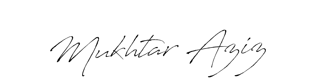 Antro_Vectra is a professional signature style that is perfect for those who want to add a touch of class to their signature. It is also a great choice for those who want to make their signature more unique. Get Mukhtar Aziz name to fancy signature for free. Mukhtar Aziz signature style 6 images and pictures png