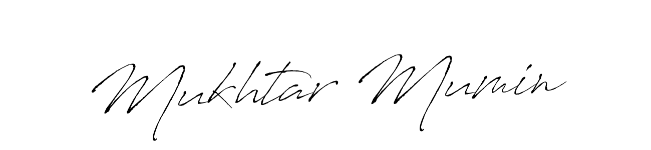 How to make Mukhtar Mumin signature? Antro_Vectra is a professional autograph style. Create handwritten signature for Mukhtar Mumin name. Mukhtar Mumin signature style 6 images and pictures png