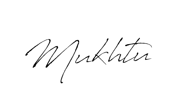 Design your own signature with our free online signature maker. With this signature software, you can create a handwritten (Antro_Vectra) signature for name Mukhtu. Mukhtu signature style 6 images and pictures png