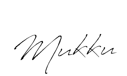 Use a signature maker to create a handwritten signature online. With this signature software, you can design (Antro_Vectra) your own signature for name Mukku. Mukku signature style 6 images and pictures png