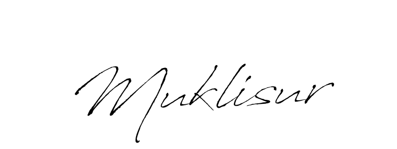 Also we have Muklisur name is the best signature style. Create professional handwritten signature collection using Antro_Vectra autograph style. Muklisur signature style 6 images and pictures png
