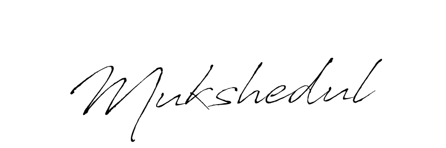 How to make Mukshedul name signature. Use Antro_Vectra style for creating short signs online. This is the latest handwritten sign. Mukshedul signature style 6 images and pictures png