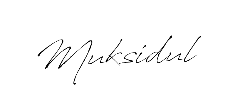 How to make Muksidul name signature. Use Antro_Vectra style for creating short signs online. This is the latest handwritten sign. Muksidul signature style 6 images and pictures png