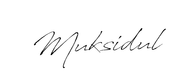 How to make Muksidul name signature. Use Antro_Vectra style for creating short signs online. This is the latest handwritten sign. Muksidul signature style 6 images and pictures png