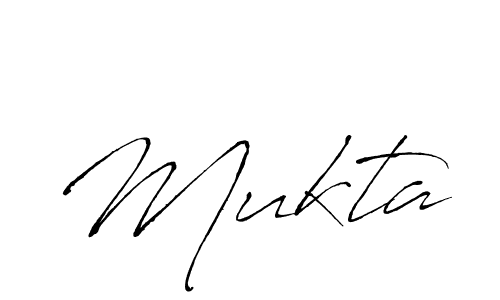 Use a signature maker to create a handwritten signature online. With this signature software, you can design (Antro_Vectra) your own signature for name Mukta. Mukta signature style 6 images and pictures png