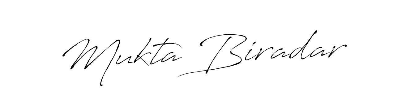 How to make Mukta Biradar signature? Antro_Vectra is a professional autograph style. Create handwritten signature for Mukta Biradar name. Mukta Biradar signature style 6 images and pictures png