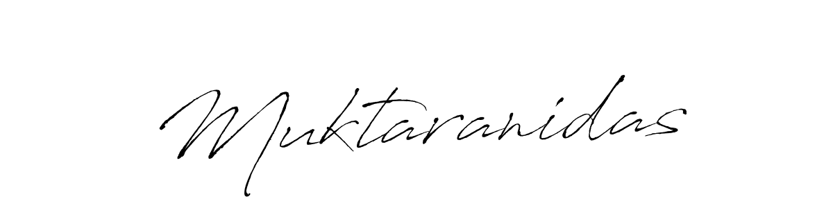 How to make Muktaranidas name signature. Use Antro_Vectra style for creating short signs online. This is the latest handwritten sign. Muktaranidas signature style 6 images and pictures png