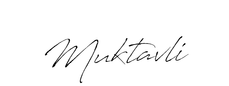 Muktavli stylish signature style. Best Handwritten Sign (Antro_Vectra) for my name. Handwritten Signature Collection Ideas for my name Muktavli. Muktavli signature style 6 images and pictures png