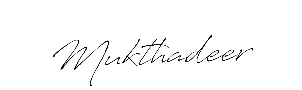 if you are searching for the best signature style for your name Mukthadeer. so please give up your signature search. here we have designed multiple signature styles  using Antro_Vectra. Mukthadeer signature style 6 images and pictures png