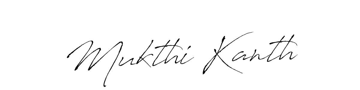 Also we have Mukthi Kanth name is the best signature style. Create professional handwritten signature collection using Antro_Vectra autograph style. Mukthi Kanth signature style 6 images and pictures png