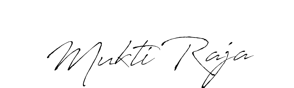 Design your own signature with our free online signature maker. With this signature software, you can create a handwritten (Antro_Vectra) signature for name Mukti Raja. Mukti Raja signature style 6 images and pictures png