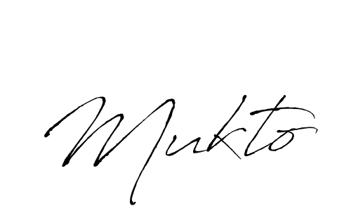 How to make Mukto name signature. Use Antro_Vectra style for creating short signs online. This is the latest handwritten sign. Mukto signature style 6 images and pictures png