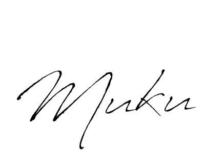 Similarly Antro_Vectra is the best handwritten signature design. Signature creator online .You can use it as an online autograph creator for name Muku. Muku signature style 6 images and pictures png