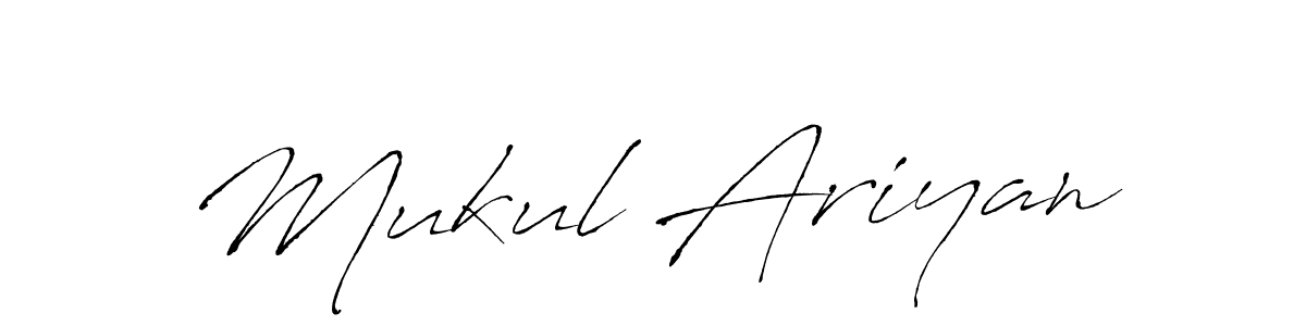 The best way (Antro_Vectra) to make a short signature is to pick only two or three words in your name. The name Mukul Ariyan include a total of six letters. For converting this name. Mukul Ariyan signature style 6 images and pictures png