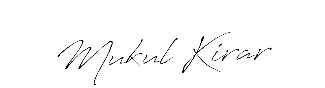 Also You can easily find your signature by using the search form. We will create Mukul Kirar name handwritten signature images for you free of cost using Antro_Vectra sign style. Mukul Kirar signature style 6 images and pictures png