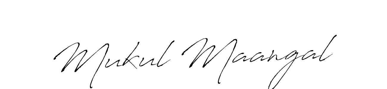 It looks lik you need a new signature style for name Mukul Maangal. Design unique handwritten (Antro_Vectra) signature with our free signature maker in just a few clicks. Mukul Maangal signature style 6 images and pictures png