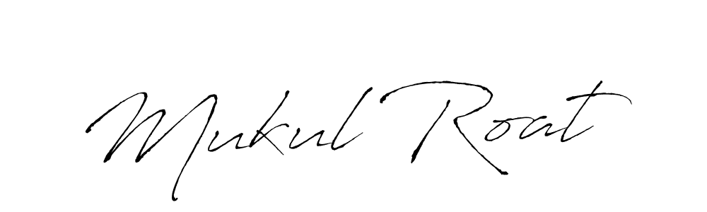 How to make Mukul Roat signature? Antro_Vectra is a professional autograph style. Create handwritten signature for Mukul Roat name. Mukul Roat signature style 6 images and pictures png