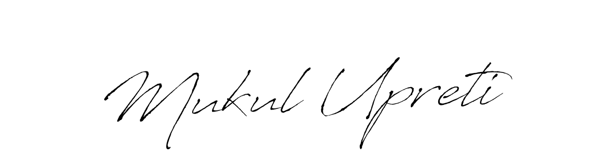 How to make Mukul Upreti signature? Antro_Vectra is a professional autograph style. Create handwritten signature for Mukul Upreti name. Mukul Upreti signature style 6 images and pictures png