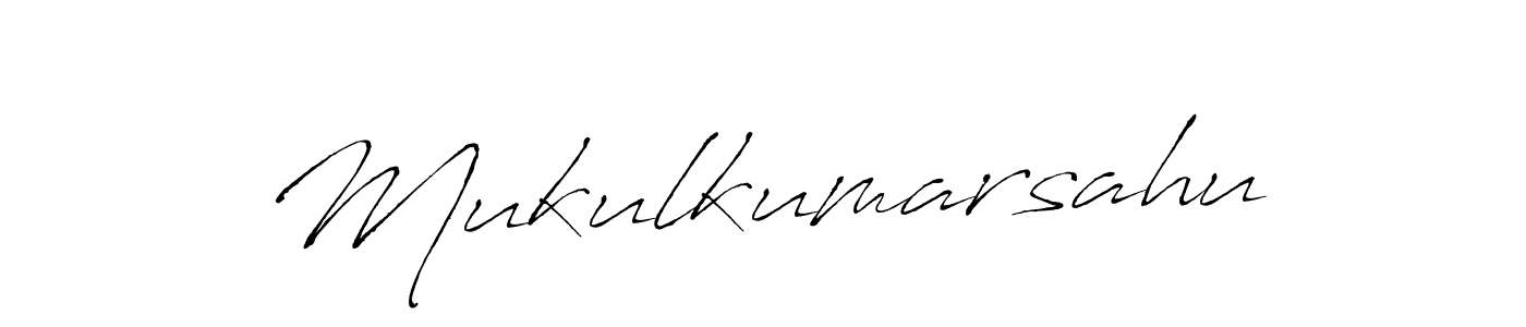 Design your own signature with our free online signature maker. With this signature software, you can create a handwritten (Antro_Vectra) signature for name Mukulkumarsahu. Mukulkumarsahu signature style 6 images and pictures png